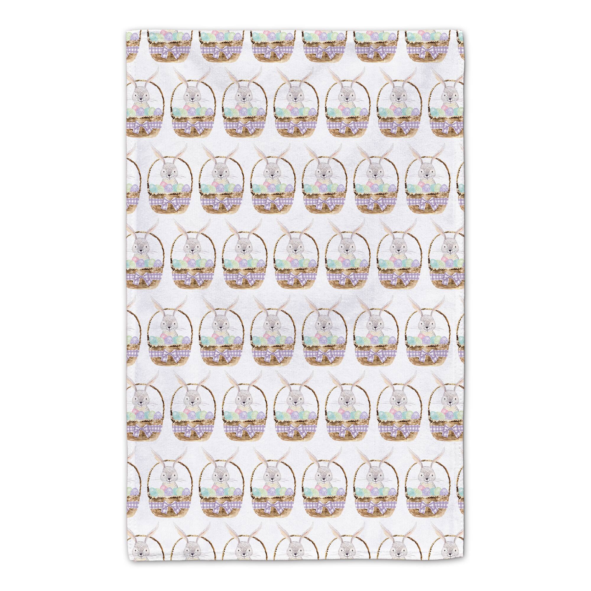 Easter Basket Tea Towel - Set of 2